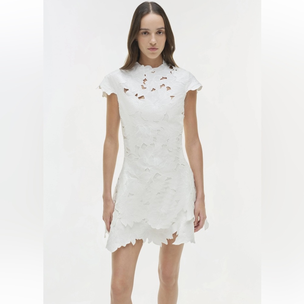 Simkhai Holloway Embroidered Mini Dress